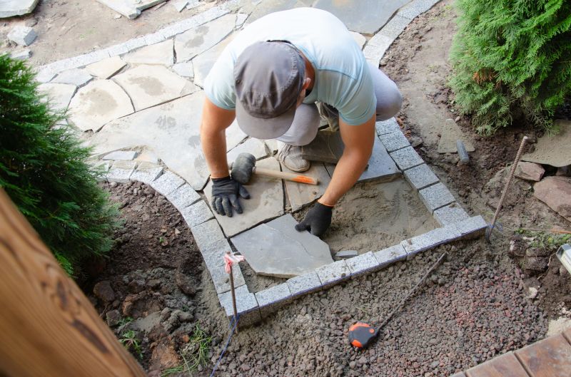 Patio Tile Installation